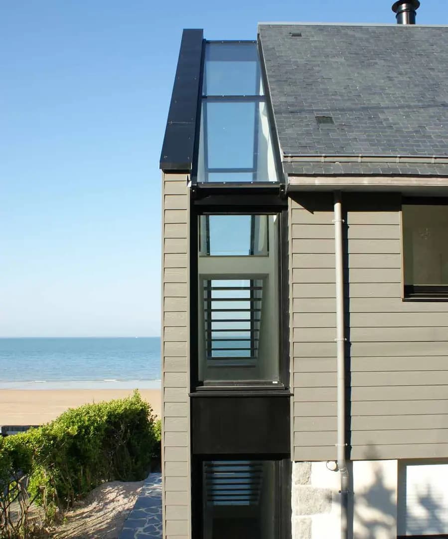Design moderne avec bardage Cedral