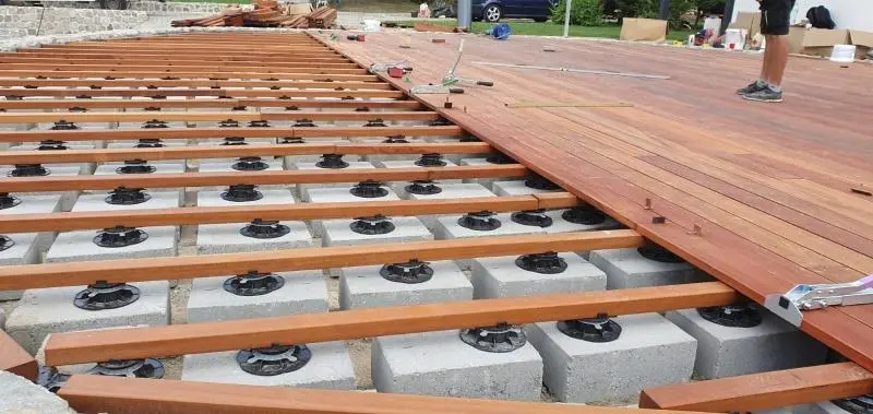 Terrasse Terrasse sur Plot 3