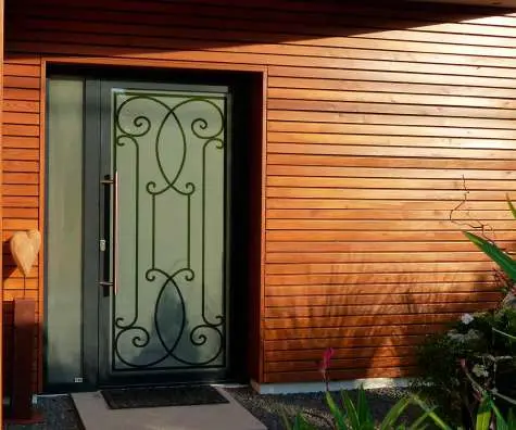 Porte d'entrée personnalisée