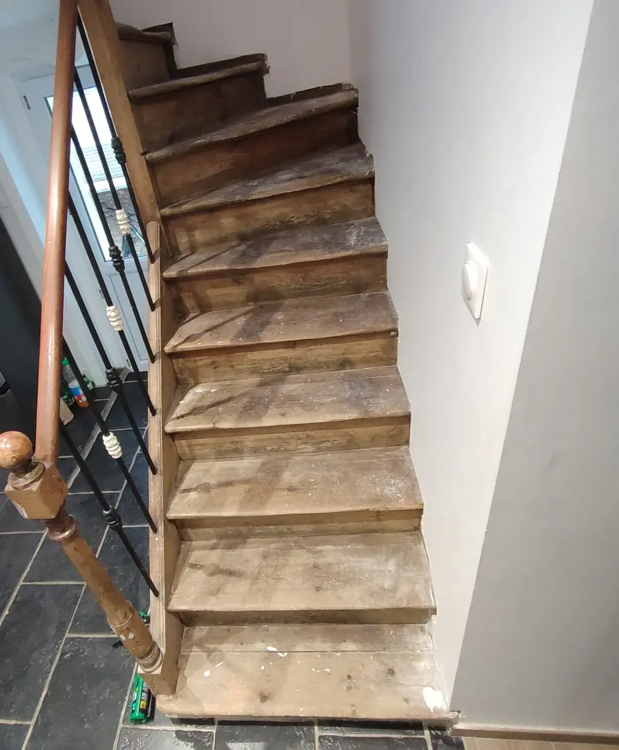 Rénovation escalier - Avant